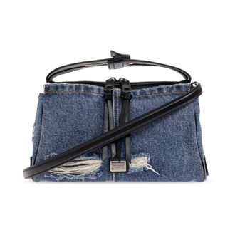 Dolce & Gabbana Handbags, female, Blue, Size: ONE SIZE Vittoria Handbag