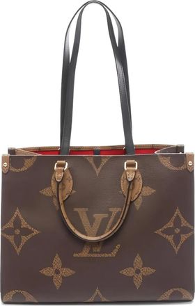 Louis Vuitton 2020 MM On the Go monogram tote bag - Brown