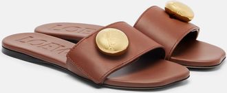 Loewe Sandali Pebble in pelle