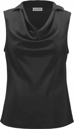 Joseph Ribkoff Womens Straight Cowl Neck Top In Black