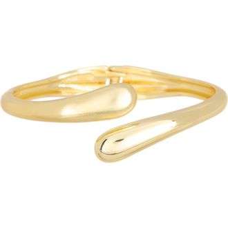 Nordstrom Rack Bypass Hinge Cuff Bracelet in Gold at Nordstrom Rack