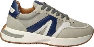 Alexander Smith Sneakers, male, Gray, Size: 9 US Pelle Sneaker