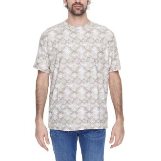 Antony Morato Beige Gestructureerde T-shirt Model An13368100127ro