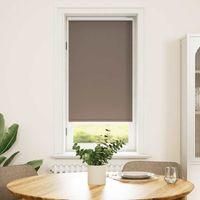 OEM Estor Enrollable Opaco De 64,4 X 120 Cm, Ancho De La Tela 60 Cm, Marr&oacute;n Caf&eacute; - Crezuo