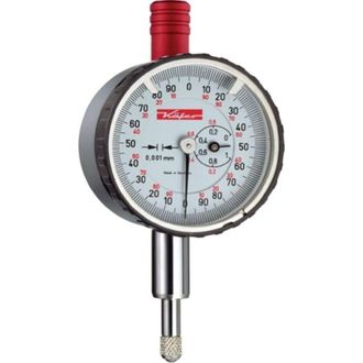 K&auml;fer Reloj Comparador Peque&ntilde;o Km 1000 S 1 Mm De Longitud 0,001 Mm Con Protecci&oacute;n Contra Golpes Con Calibre Beetle