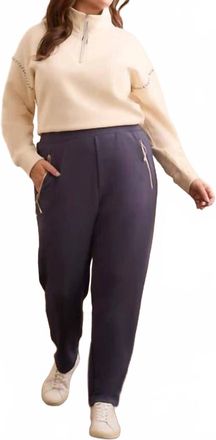 Tribal Relaxed Ankle Pant In Blue