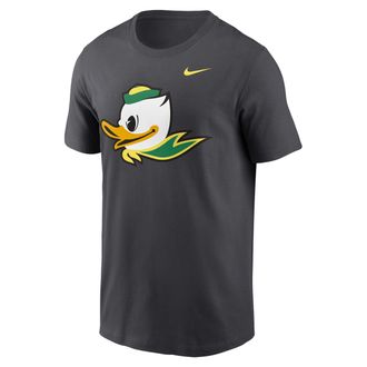 Nike Oregon Primetime Alt Logo Nike Mens College T-Shirt in Grey | N19906FUON-DU5