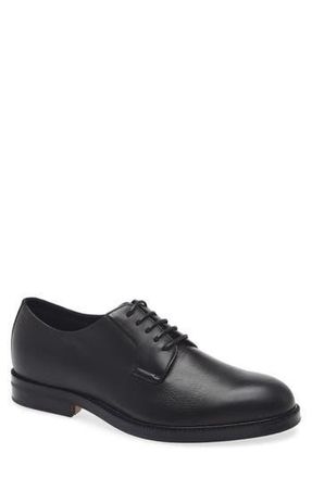 BOSS Dresletic Leather Plain Toe Derby in Black at Nordstrom Rack, Size 10.5Us / 9.5Uk