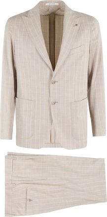 Tagliatore Uomo, Abiti Uomo, Beige, 2Xl, new