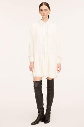 Rebecca Taylor Silk Pleated Dress