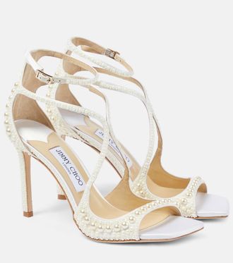 Jimmy Choo London Bridal - Sandali Azia in pelle