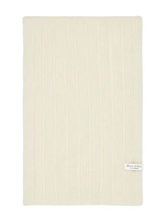 Marc O'Polo Ribgebreide sjaal - Beige