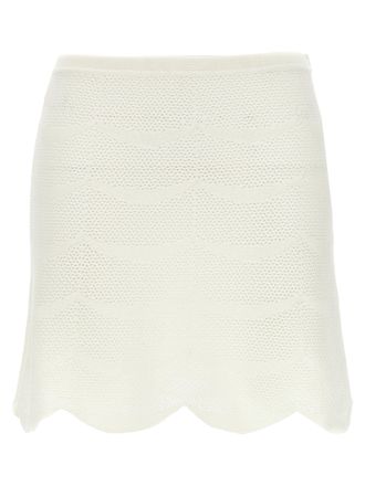 Tom Ford Womens Crochet Mini Skirt