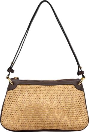 Pollini Schoudertas - Dames - Schoudertassen - Beige - ONE Size - Leer - Tassen