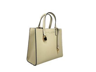 Marc Jacobs Pebbled Leather Tote Bag - White