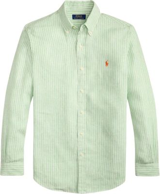 Ralph Lauren Heren, Overhemden, Groen, Maat: M