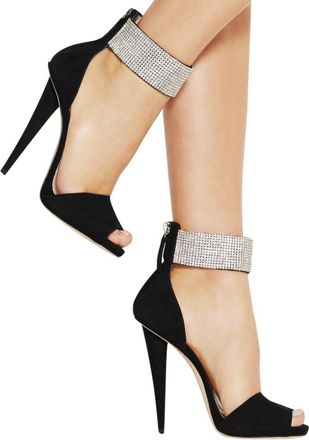 Giuseppe Zanotti Crystal Embellished Heels Size 38