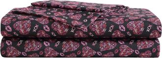 Betsey Johnson Lipstick Betsey Sheet Set in Light /Medium Pink at Nordstrom Rack, Size Twin X-Long