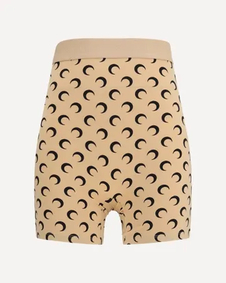Marine Serre Technical stretch fabric Shorts Female XS