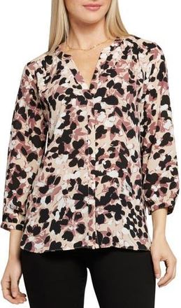 NYDJ Pintuck Blouse in Ellendale at Nordstrom Rack, Size Xx-Small