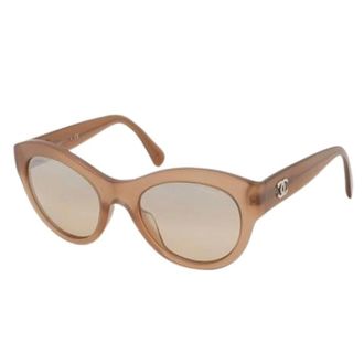 Chanel Pre-owned Accessories, male, Brown, Size: ONE SIZE Pre-owned 5371-A Sunglasses