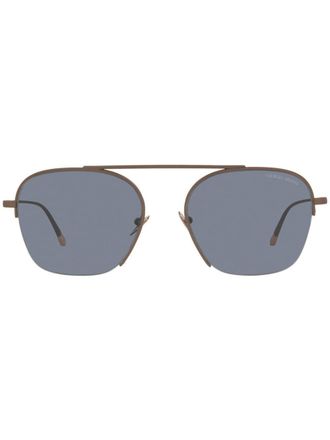 Giorgio Armani Occhiali da sole AR6124 squadrati - Effetto metallizzato