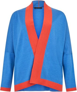 Moorer Gaia Cardigan - Dames - Kimonos - Veelkleurig - S - Wol - Overhemden