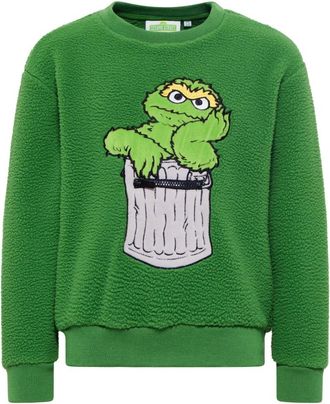 Carlo Colucci Oskar aus der M&uuml;lltonne Sweatshirt - male - Carlo Colucci - Kids Sweatshirts - Green - 11 Y - Kids