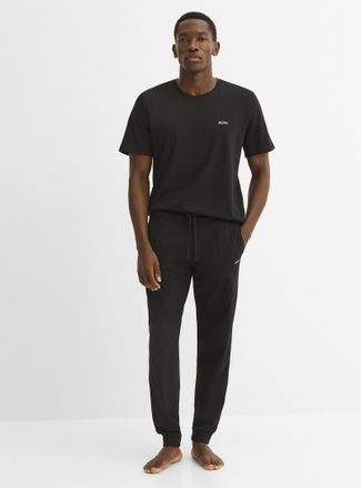 BOSS Mens Two-tone lounge joggers