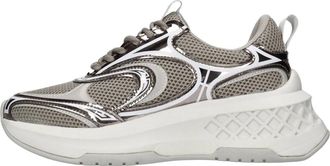Emanuelle Vee Arcade Sneakers - Dames - Sneakers - Grijs - 38 EU - Leer - Schoenen