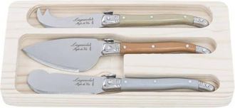 Laguiole Kaasmessenset Treasure 3 stuks