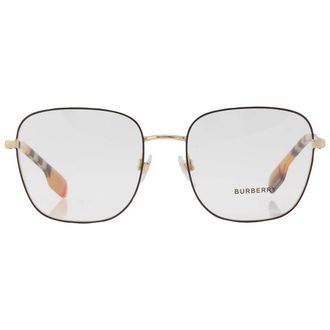 Burberry Elliott Demo Square Ladies Eyeglasses BE1347 1109 54
