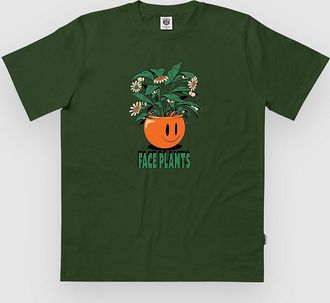 THE DUDES Face Planter Seasonal T-Shirt gr&uuml;n