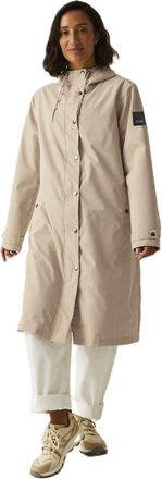 Regatta Womens Reinna Waterproof Jacket - White Pepper - 8