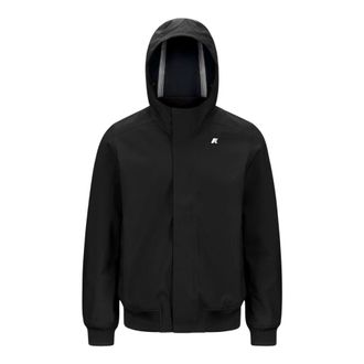 K-Way Jassen, Heren, Zwart, XL, Polyester, Bomberjack