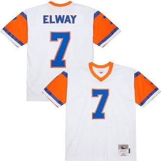 Mitchell & Ness Mens Mitchell & Ness John Elway White Denver Broncos 1994 Legacy Replica Jersey at Nordstrom, Size Xx-Large