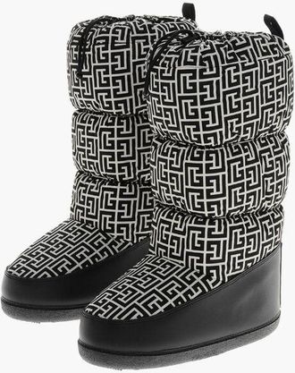 Balmain AFTER SKI BOOT TOUNDRA-MONOGRAM NYLON size 44
