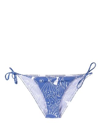 Eres Slip bikini Gerardo con stampa - Blu