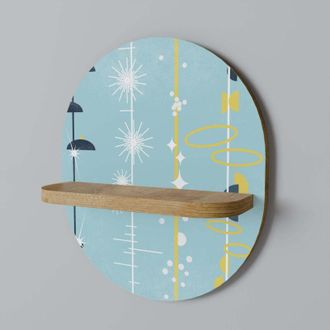 OEM Caminos A La Felicidad Estante Ovalado