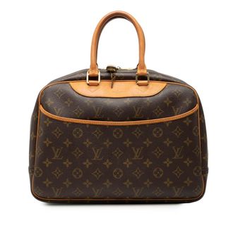 Louis Vuitton Pre-owned Womens Monogram Deauville - Brown Textile - One Size