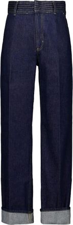 Frame Denim Jeans a vita alta - Blu