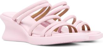 Camper Louise Wedge Sandal in Light/Pastel Pink at Nordstrom, Size 39