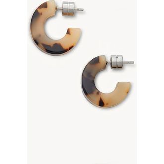 Machete Jewelry Muse Hoops in Blonde Tortoise at Nordstrom