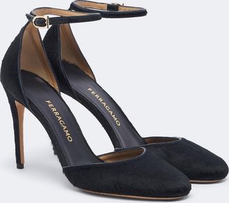 Ferragamo Maily calf hair pumps