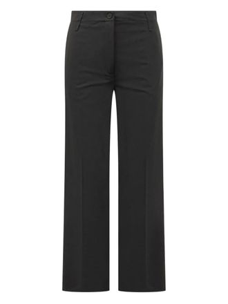 Semicouture Shelby trousers - women - Polyester/Elastane/Virgin Wool/Viscose/Acrylic - 46 - Black