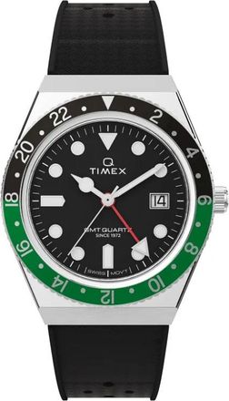 Timex Orologio Q Timex GMT 38mm - Nero