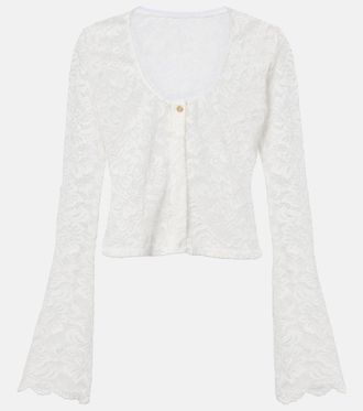 Bananhot Trista sheer lace cardigan