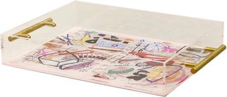 Harp & Finial Songbook I Large Acrylic Tray