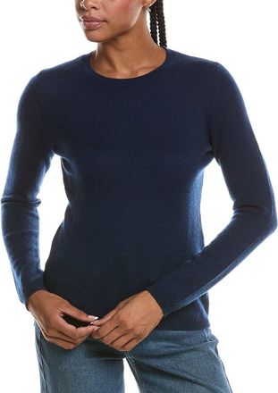 Fort&eacute; Cashmere Basic Crewneck 100% Cashmere Sweater