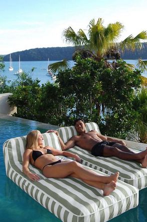 Anthropologie Sunnylife Luxe Lie-on Pool Lounger